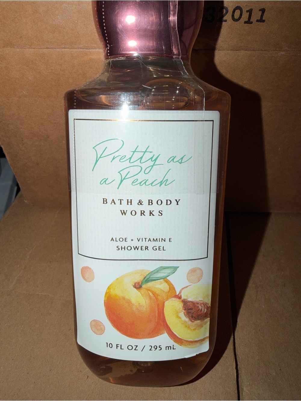 Bath & Body Works Pretty as a Peach Shower Gel 10 oz Full Size NEW